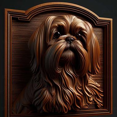 3D model shih tzu (STL)